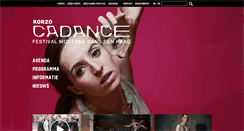 Desktop Screenshot of cadance.nl